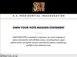 Sites similar to ownyourvote.tv