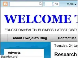 Sites similar to owojelasblog.com