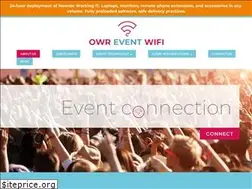 Sites similar to owreventwifi.co.uk