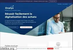 Sites similar to oxalys.fr
