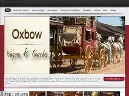 Sites similar to oxbowwagonsandcoaches.com
