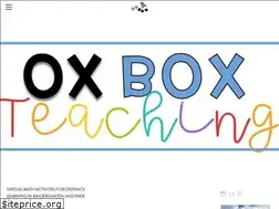 Sites similar to oxboxteaching.com