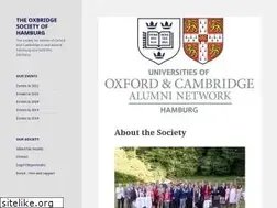 Sites similar to oxbridge-society-hamburg.org