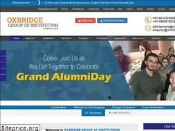 Sites similar to oxbridgecollege.in