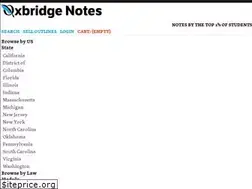 Sites similar to oxbridgenotes.com