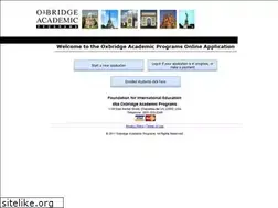 Sites similar to oxbridgeprogramsdb.com