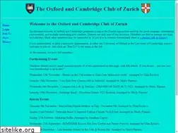Sites similar to oxbridgezurich.org