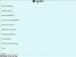 Sites similar to oxen.io