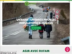 Sites similar to oxfamfrance.org