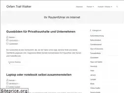 Sites similar to oxfamtrailwalker.de