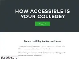 Sites similar to oxfordaccessibilityproject.org