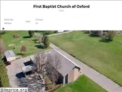 Sites similar to oxfordbaptist.net