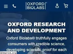 Sites similar to oxfordbiolabs.com