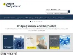 Sites similar to oxfordbiosystems.com
