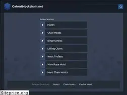 Sites similar to oxfordblockchain.net
