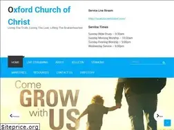 Sites similar to oxfordchurchofchrist.com