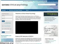Sites similar to oxfordclinicalpsych.com