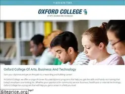 Sites similar to oxfordcolleges.ca