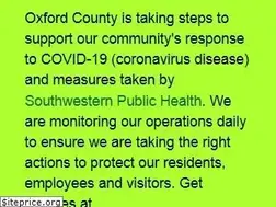 Sites similar to oxfordcounty.ca