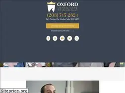 Sites similar to oxforddentalidahofalls.com