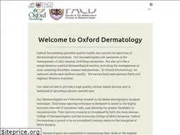 Sites similar to oxforddermatology.com.au