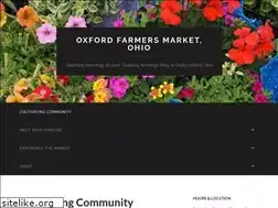 Sites similar to oxfordfarmersmarket.com