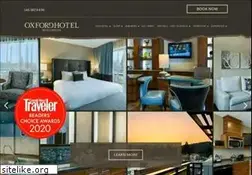 Sites similar to oxfordhotelbend.com