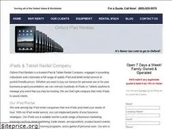 Sites similar to oxfordipadrentals.com