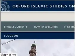 Sites similar to oxfordislamicstudies.com