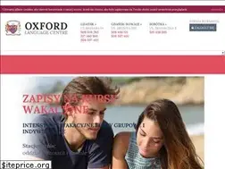 Sites similar to oxfordlc.pl