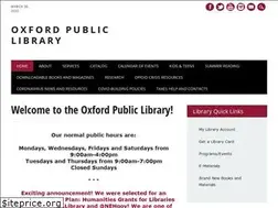 Sites similar to oxfordlib.org