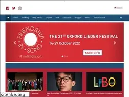 Sites similar to oxfordlieder.co.uk