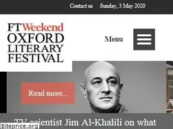 Sites similar to oxfordliteraryfestival.org