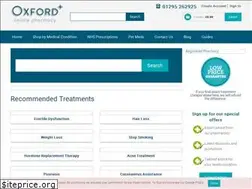 Sites similar to oxfordonlinepharmacy.co.uk