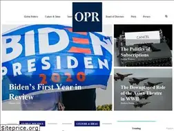 Sites similar to oxfordpoliticalreview.com