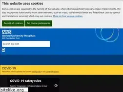 Sites similar to oxfordradcliffe.nhs.uk