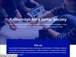 Sites similar to oxfordresearch.dk