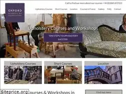 Sites similar to oxfordschoolofupholstery.com