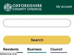 Sites similar to oxfordshire.gov.uk
