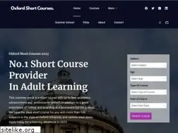 Sites similar to oxfordshortcourses.com