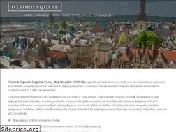 Sites similar to oxfordsquarecapital.com