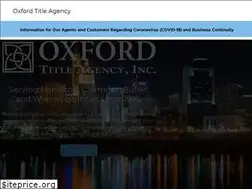 Sites similar to oxfordtitle.com