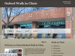Sites similar to oxfordwalkinclinic.com