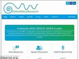 Sites similar to oxfordwaveresearch.com