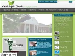Sites similar to oxhillbaptist.org