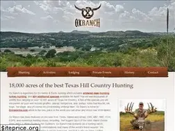 Sites similar to oxhuntingranch.com