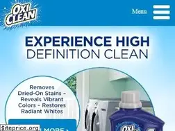Sites similar to oxiclean.com
