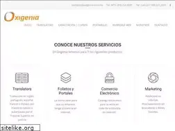 Sites similar to oxigenia.com.mx