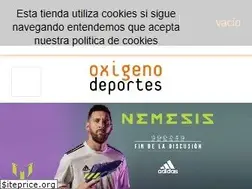 Sites similar to oxigenodeportes.com