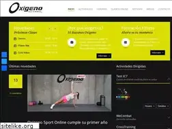 Sites similar to oxigenosport.es